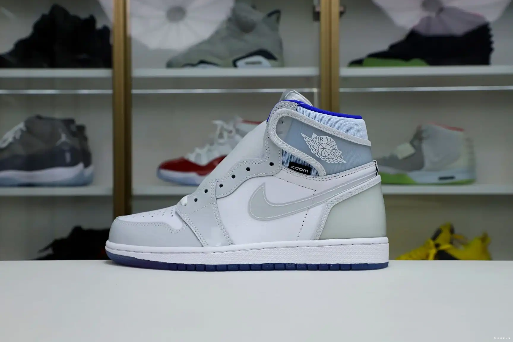 Kimikick 1 AIR BLUE' JORDAN HIGH ZOOM 'RACER 0404